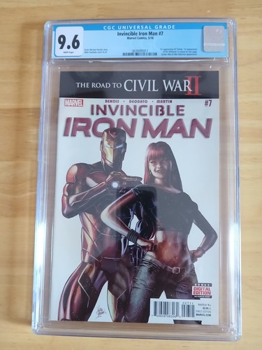 Invincible Iron Man #7 - 2016 | 1st Riri Williams | cgc9.6| Marvel Comics