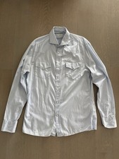 Brunello Cucinelli Men s Cotton Snap Front Leisure Fit Western Shirt - Size XL