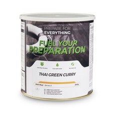 Fuel Your Preparation Thai Green Curry 25 Year Vegan Tin.  BBE 04/2049