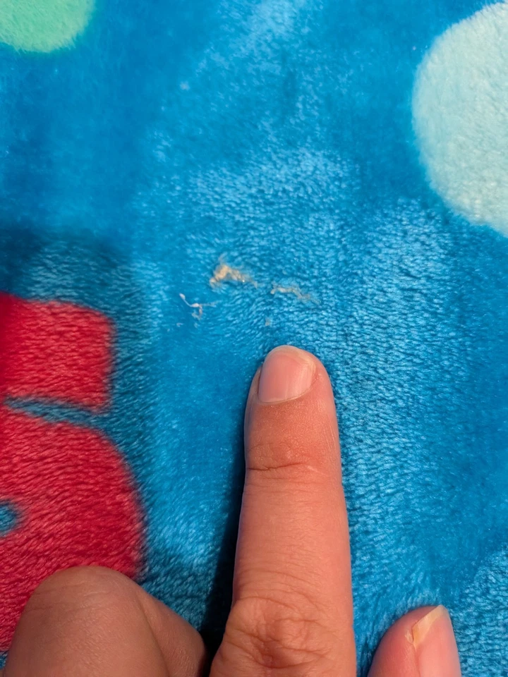 Blues Clues пурпурный плюшевый флисовый плед подарок собака дети давайте играть синий - Изображение 2 из 4