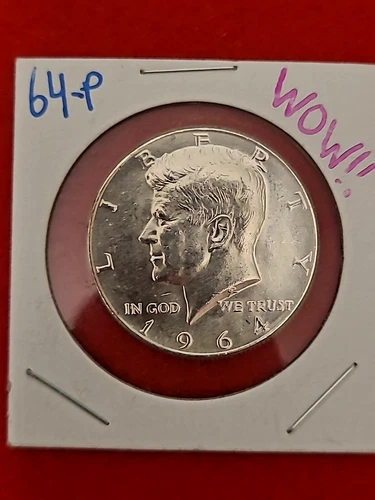 1964 (P) Kennedy Half Dollar 90% Silver - 50 Cent .358 Ounce Silver - BU