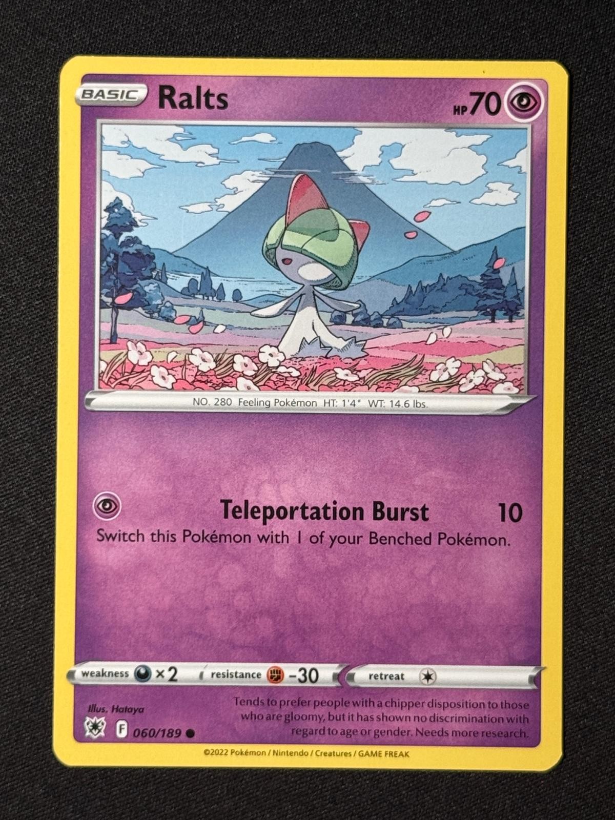 Ralts 060/189 Common Astral Radiance Pokemon NM/M