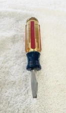 Vintage CRAFTSMEN 41586 WF Forged 5/16 Flat Tip Screwdriver Forged in USA!!! S1