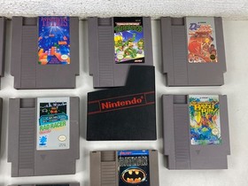 Lot 15 Disney's DuckTales 2 Ninja Gaiden Super Mario Bros Nintendo Nes Game