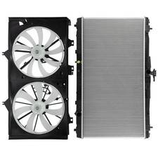 Electric Radiator Cooling Fan Kit 12v For 2012-2017 Toyota Camry 2.5l