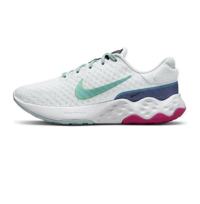 Size 9- Women's Renew Ride 3 Gym Train Run Athletic Shoe DC8184 006 White/ Green