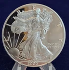 2000 American Silver Eagle • 1 oz Proof • Early‑Date Millennium Issue