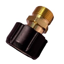 Pressure Washer Adapter, M22-15mm Female to M22-14mm Male Fitting, Coupler