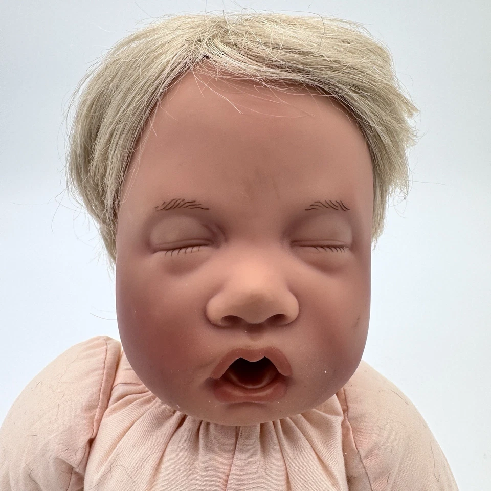 Muñeca Renacida Lee Middleton 1994 Muñeca De Colección Marcada 081094 Bebé Dormir Peso Foto 4 de 4