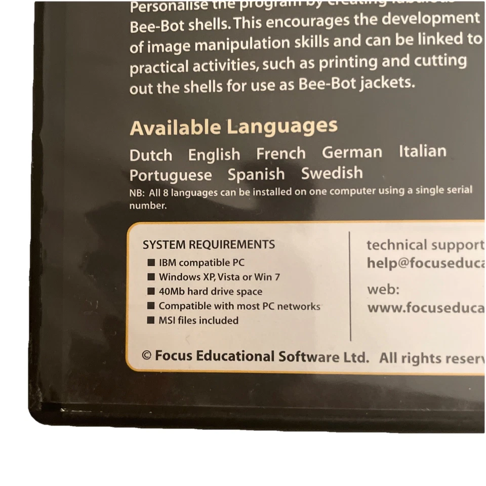 Bee-Bot Educational Software CD-ROM International Version PC Lesson Activities - Image 3 of 4