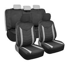 SpillGuard Car Seat Waterproof Neoprene Seat Protectors with Full Set Covers