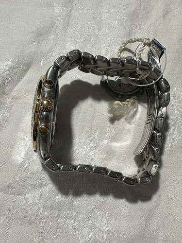 EBEL Sport Wave gold Bezel Stainless Steal band E6251641 - Picture 7 of 9