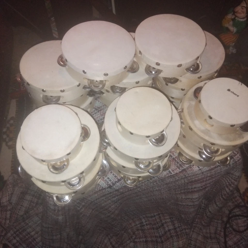 Joblot of 21 Tambourines - Image 2 of 4