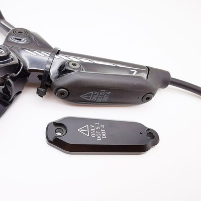 Brake Lever Reservoir Cap Aluminum Alloy Black DB5 Guide For-Sram 1pc