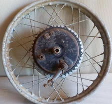 Norton  Rear Wheel  WM2 - 19" 1956 onwards #K12-2/715