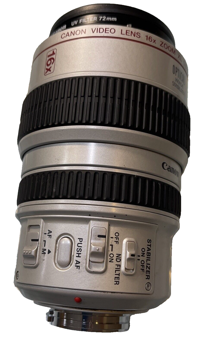 CANON Video Lens 16x ZOOM XL IS OPTICAL IMAGE STABILIZER  A1