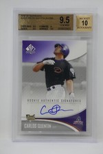 2004 SP Authentic #242 Carlos Quentin AU/399 Rookie 🔥Beckett 9.5 GEM MINT