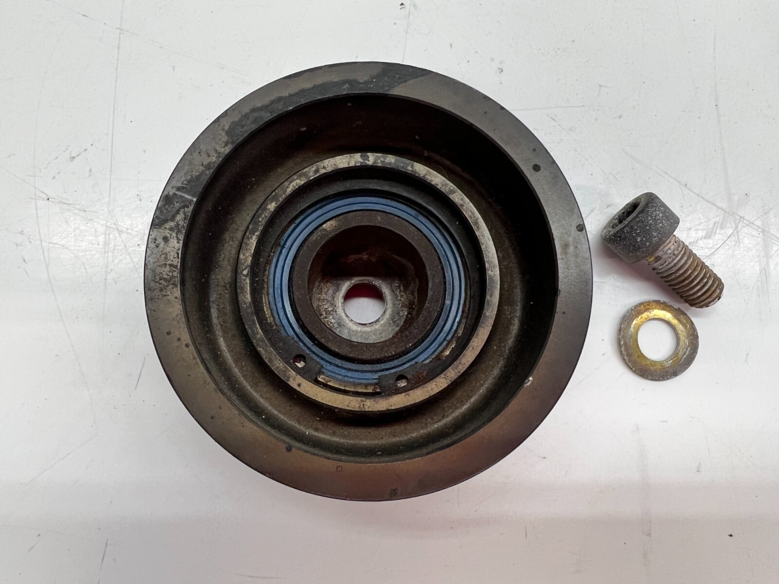 LAMBORGHINI MURCIELAGO ALTERNATOR PULLEY BEARING BELT TIGHTENER OEM 07M109564
