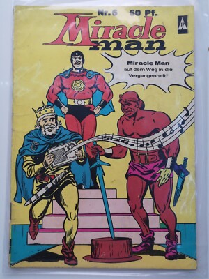 MIRACLEMAN Nr. 6, Zustand 2, (Bildschriften, Gb)