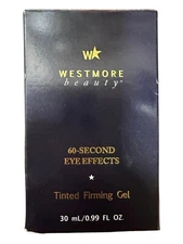 Westmore Beauty 60 Second Eye Effects Tinted Firming Gel  .99 Oz /30 mL  3 PACK.