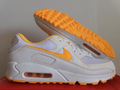 NIKE AIR MAX 90 WHITE-LASER ORANGE SZ 11 [DH0276-100] | eBay