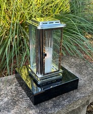 Edelstahl Grablaterne Grablampe Grableuchte Grablicht Sockel  Granit Silber NEU