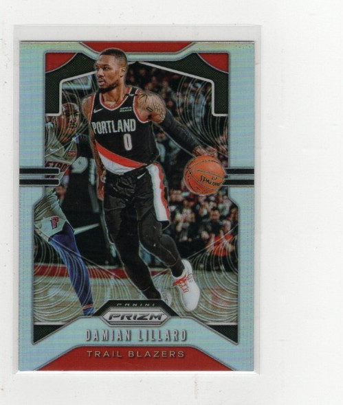 2019-20 Damian Lillard Prizm Silver Prizm #112 Free Shipping (G1451)