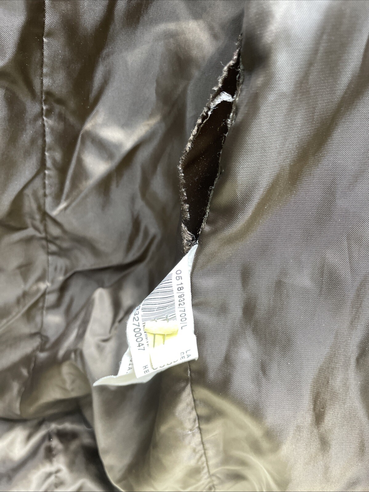 Woman's Zara Basic Jacket Puffer Turtle Neck Brow… - image 7