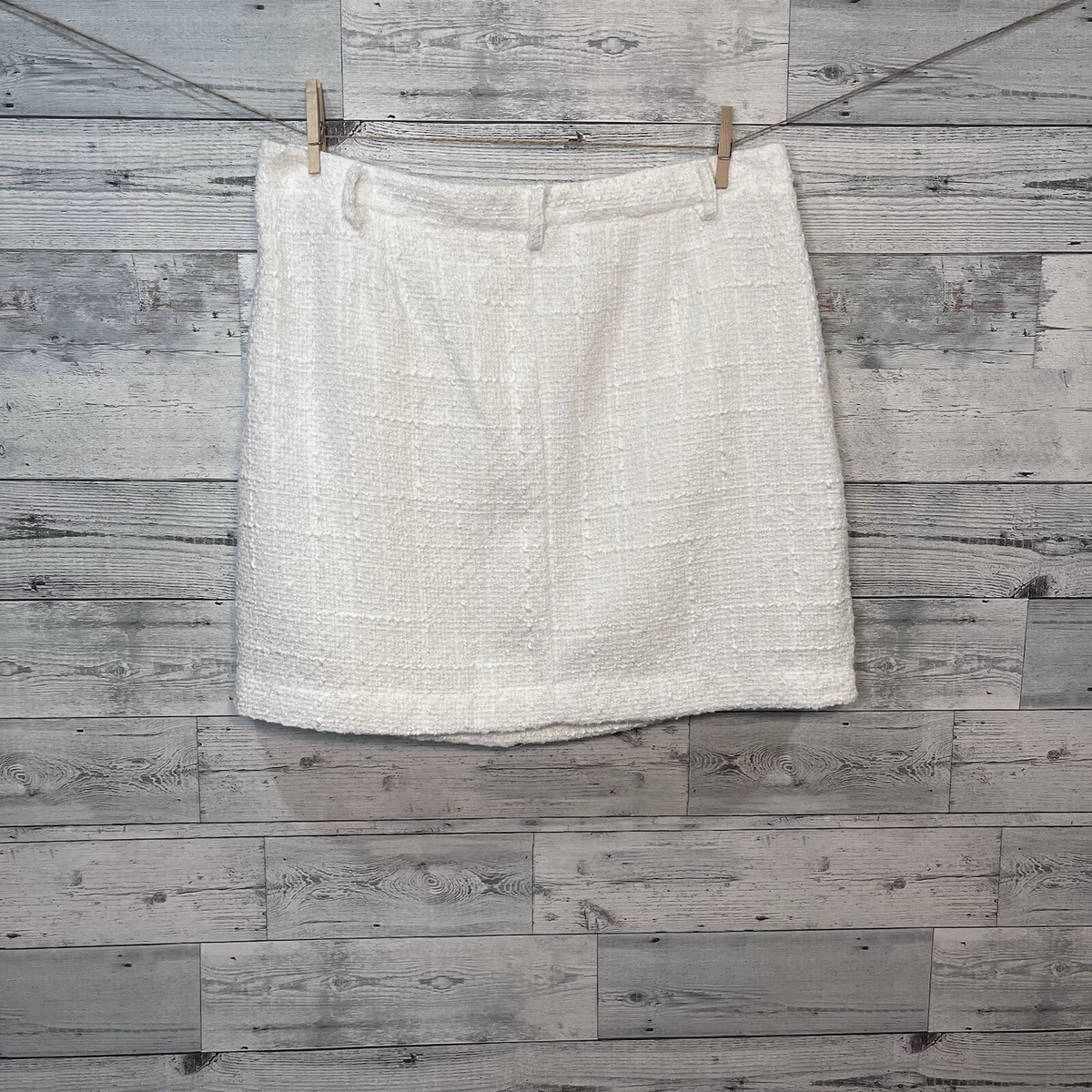 【I AM MARI】[Planning] Keyring Tweed H-Line Mini Skirt Ming Wang Tweed Mini A-Line Skirt | Dillard's