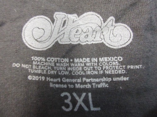HEART OFFICIAL MERCH LOVE ALIVE 2019 TOUR BAND KONZERT MUSIK T-SHIRT 3XL / XXXL - Bild 5 von 5