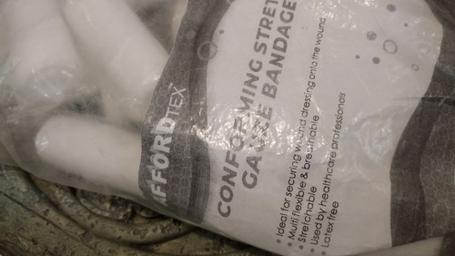 20 Rotoli di Garza 3" x 4,1 Iarde Elasticizzati - Compressione Leggera, Articolo Elasticizzato - Foto 3 di 3