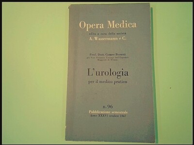 DIE UROLOGIE FÜR DEN PRAKTISCHEN ARZT MEDIZINISCHES WERK 96. OKTOBER 1947