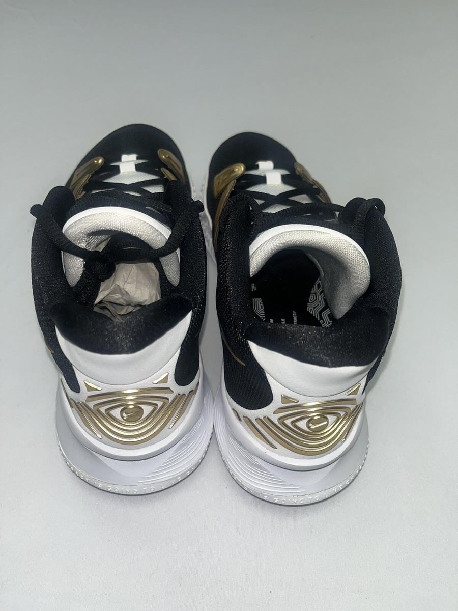Nike Kyrie 7 ID BY YOU - SIZE 8 - DA7567-991 Custom Black Gold