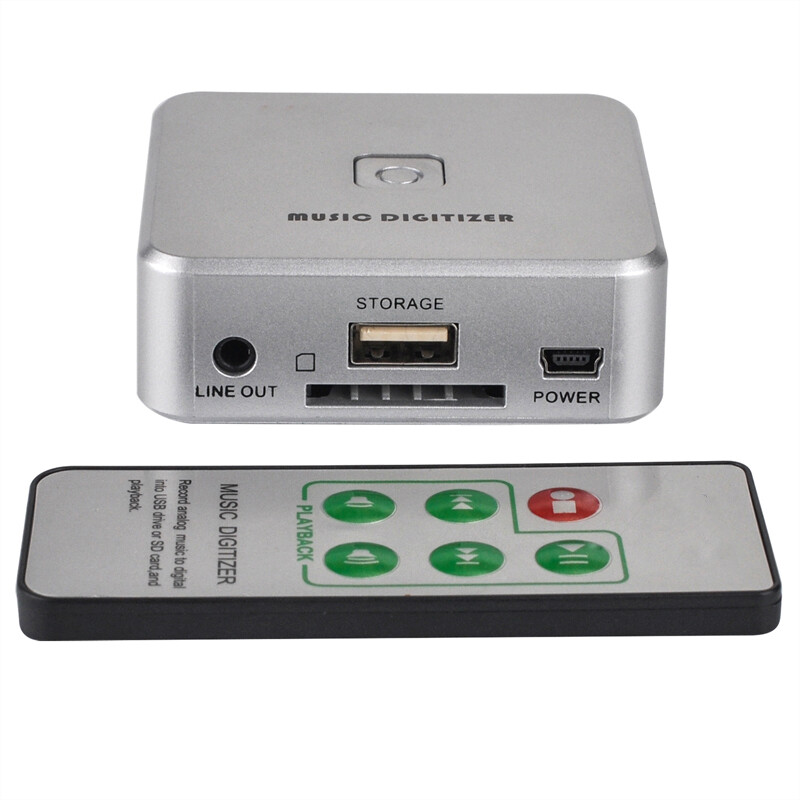 Ezcap241 Music Digitizer 3.5mm RCA Audio Capture Recorder To SD Card U Disk MP3