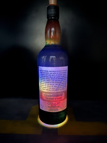 Game Of Thrones Limited Edition Single Malt Scotch 9 Empty Bottles & Sleeves Set - Picture 2 of 7