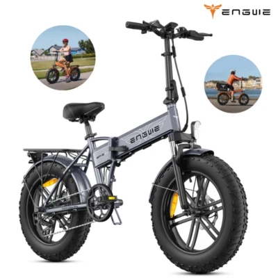 ENGWE 20 Zoll E-Bike Elektrofahrrad 250W 48V 13AH E-Mountainbike Fat Bike 25KM/H