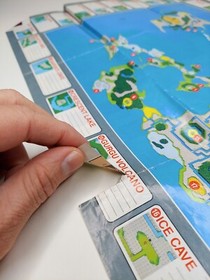 Final Fantasy 1990 Nintendo NES World Map / Enemy Chart NES-FF-USA(B)