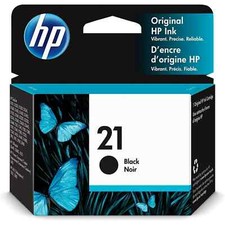 GENUINE HP 21 Black Ink Cartridge for DeskJet D1300 D1400 C9351AN