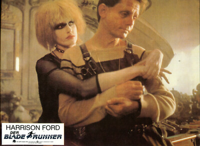 DER BLADERUNNER: 1 Aushangfoto (23x29,5cm)  HARRISON FORD RUTGER HAUER KULT-5-