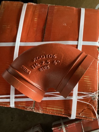 Box Of 12 GemLock 90 Degree Elbow Short, 4” X 4”, SM 20073 - Picture 2 of 3