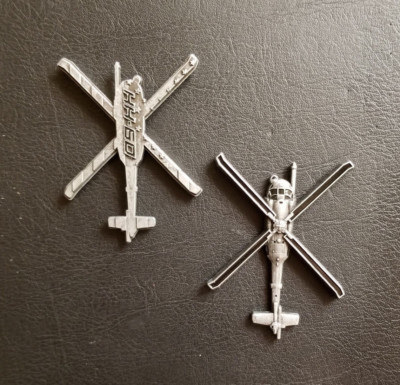 #ad HH 60 Sikorsky Pavehawk Helicopter Military Aircraft Shaped Challenge Coin $19.99