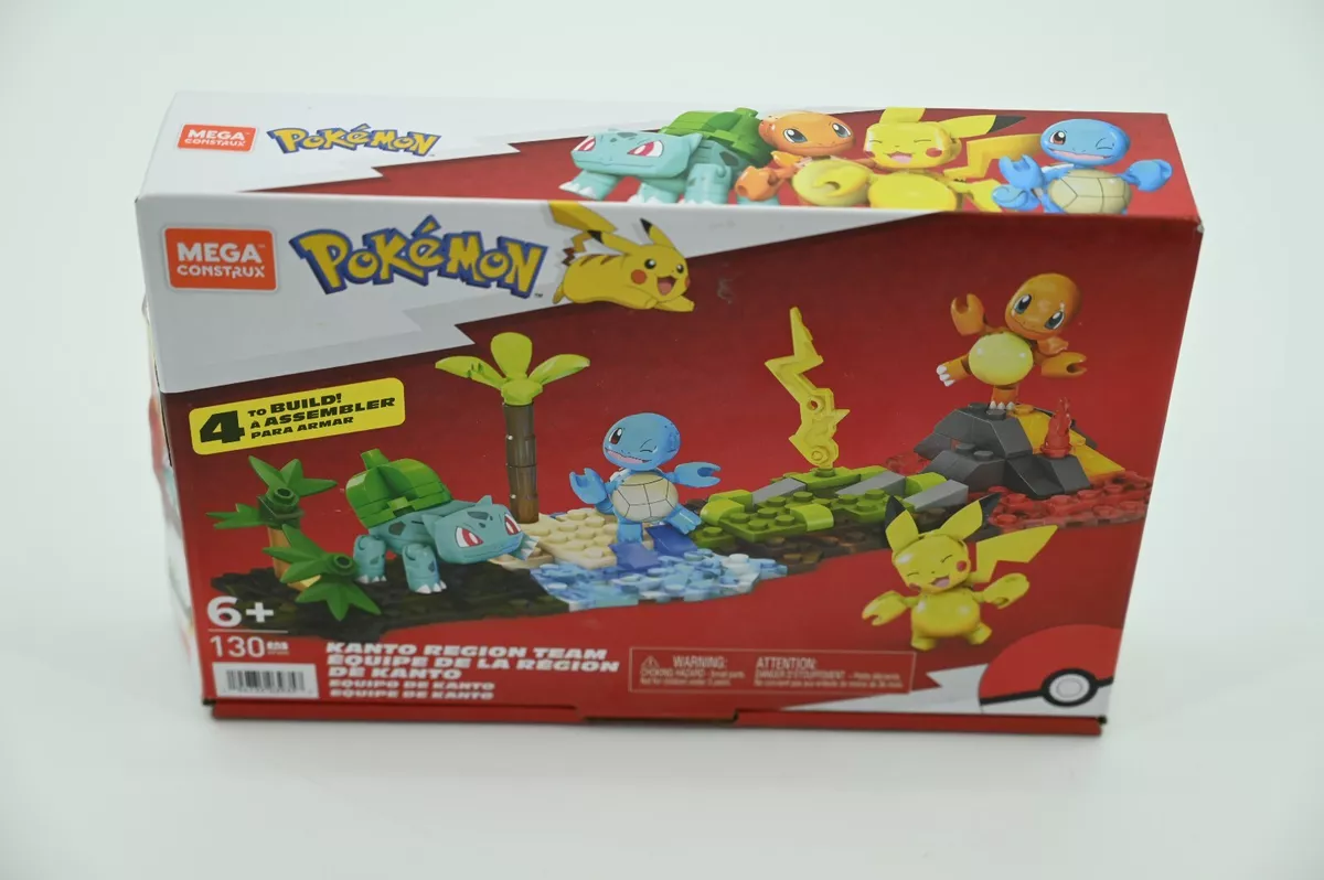 Mega Pokémon Kanto Region Team Construction Set