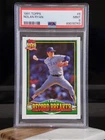 1991 TOPPS NOLAN RYAN #6 RECORD BREAKER BASEBALL CARD RANGERS HOF | PSA 9 MINT