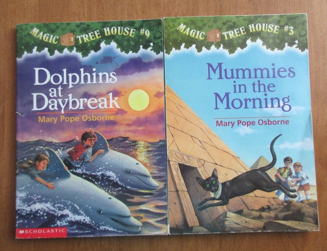 Magic Tree House Dolphins at Daybreak 9 &amp; Mummies in the Morning