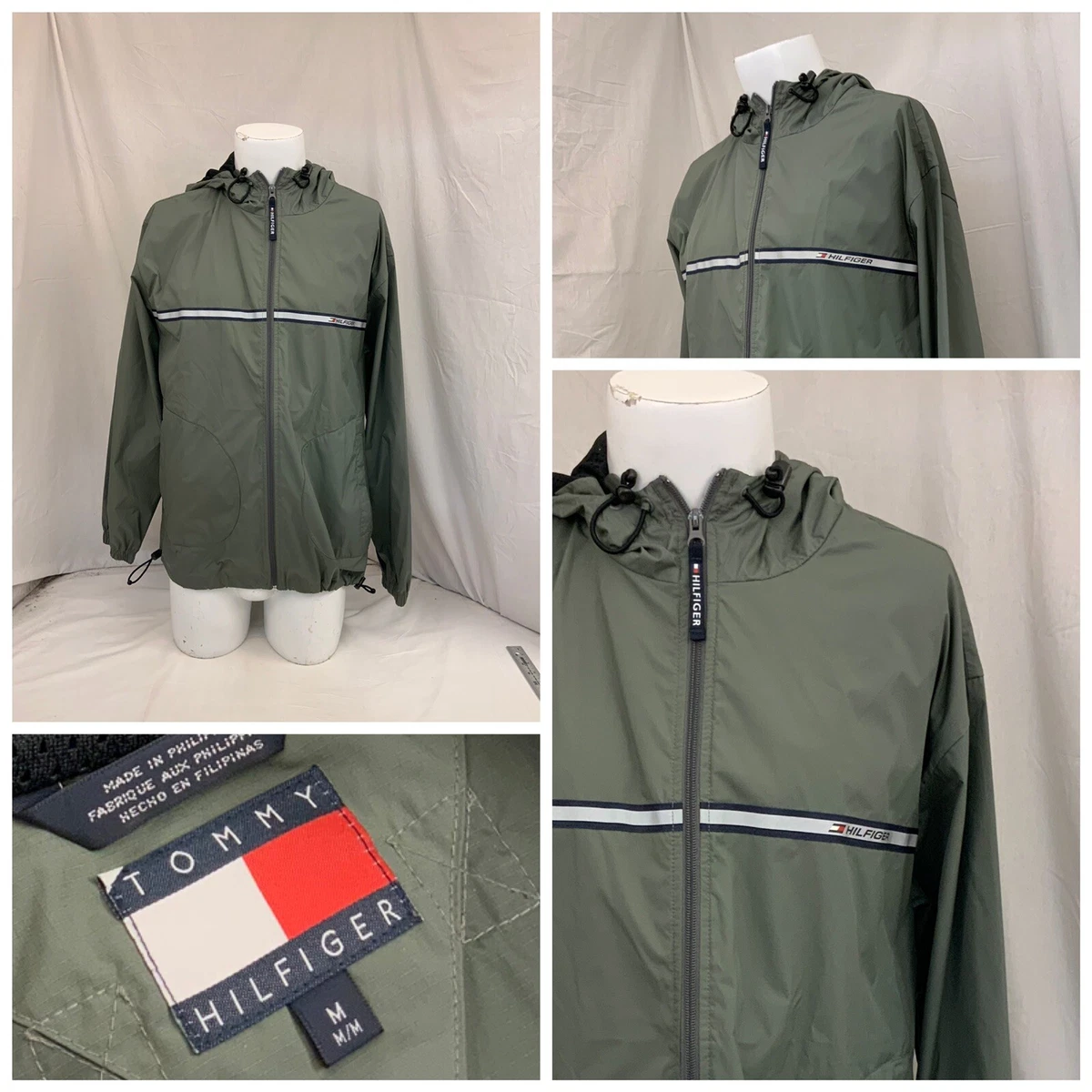 Tommy jeans best sale rain jacket