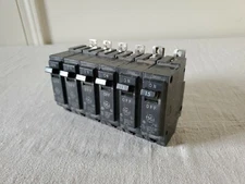 General Electric GE THQB1115 Circuit Breaker 15A 1 Pole Bolt On PACK OF 6