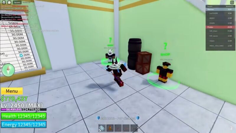 Blox Fruits account unverify level 2200(max)