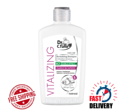 Dr C Tuna Farmasi Vitalizing Garlic & Capixyl Shampoo 500 ml - 100