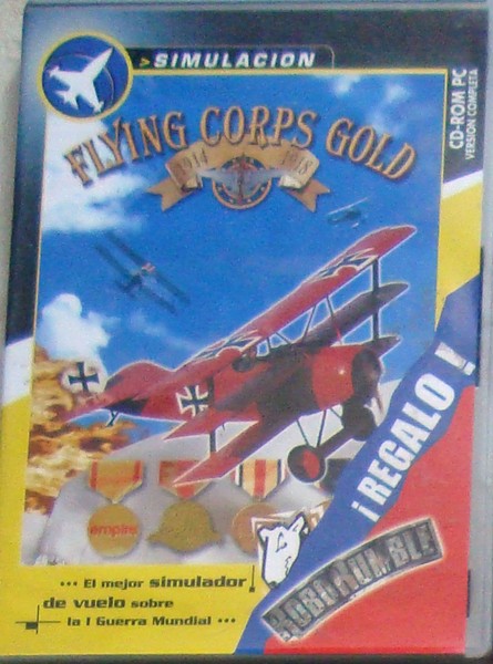 PC: Flying Corps Gold + RoboRumble. Original. Buen Estado.