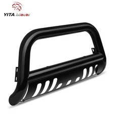 Bull Bar Front Bumper Grille Guard for 2007-2018 Chevy GMC Silverado Sierra 1500